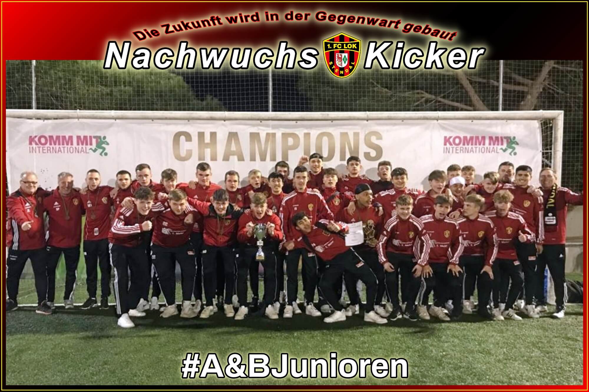 #AJunioren #BJunioren ► 33. Trofeo Mediterráneo - 1. FC Lok Stendal