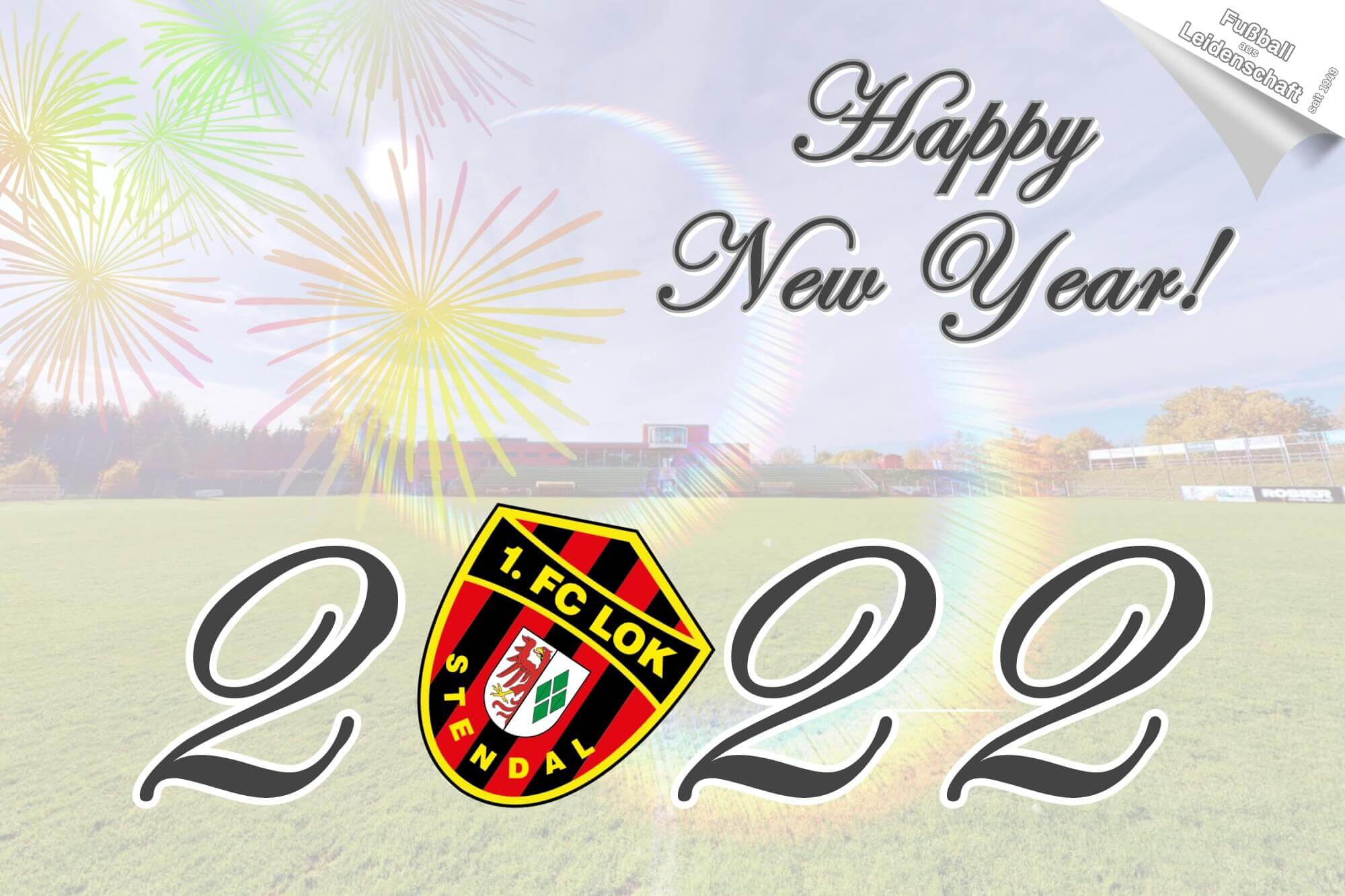 Auf ein gutes Neues Jahr! - 1. FC Lok Stendal