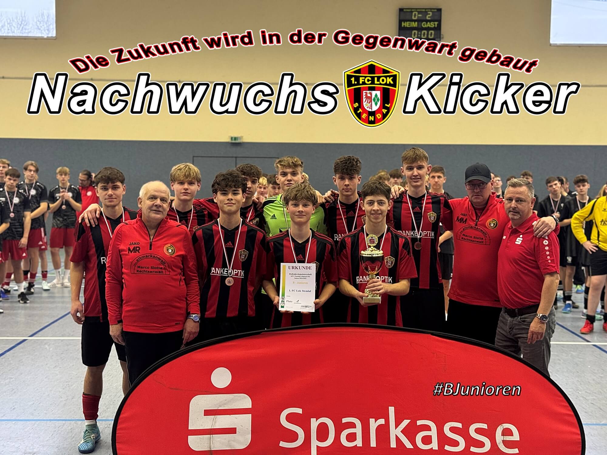 #BJunioren ► Hallenkreismeisterschaft - 1. FC Lok Stendal