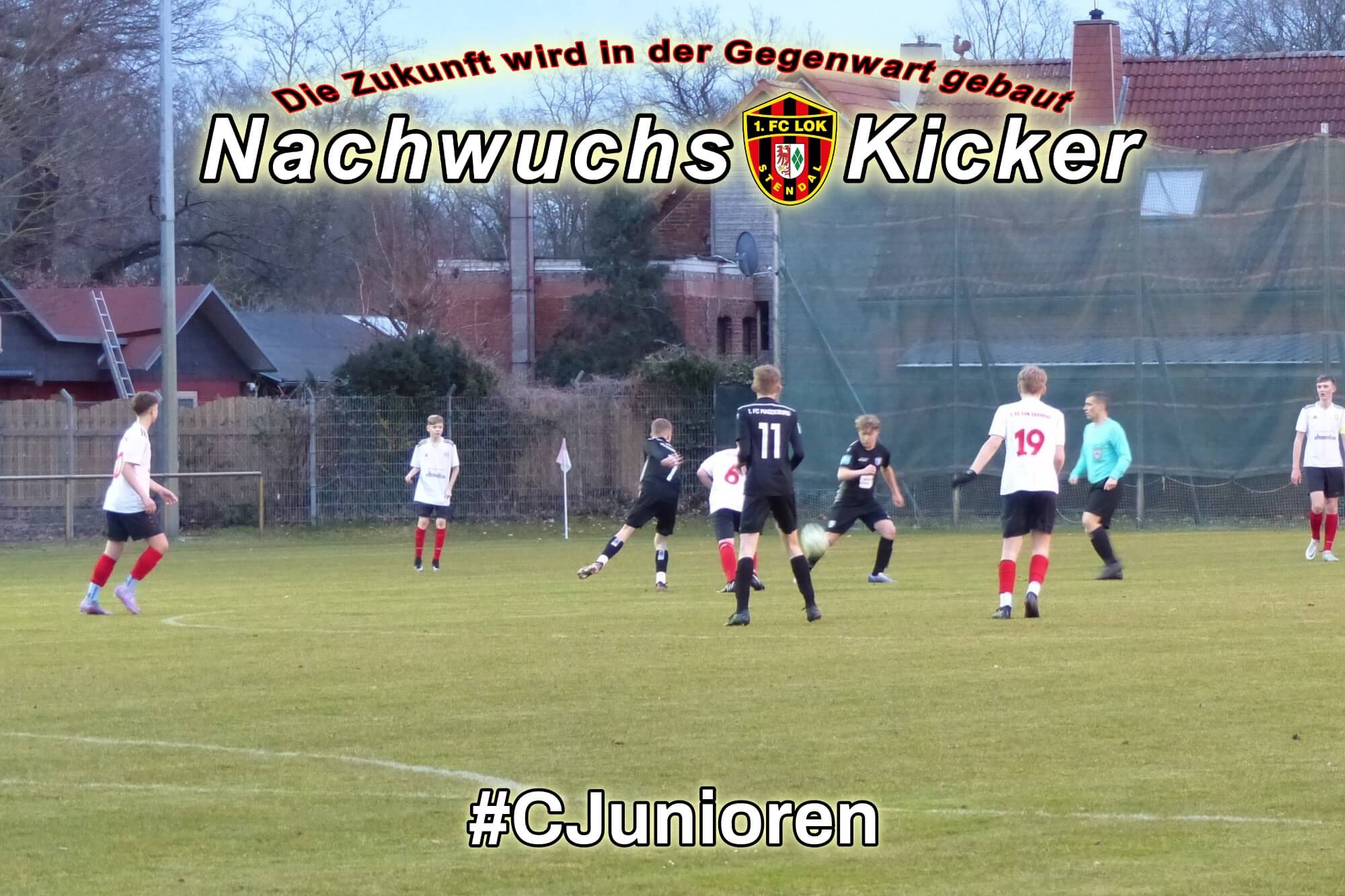 #CJunioren ► 14. Spieltag - 1. FC Lok Stendal