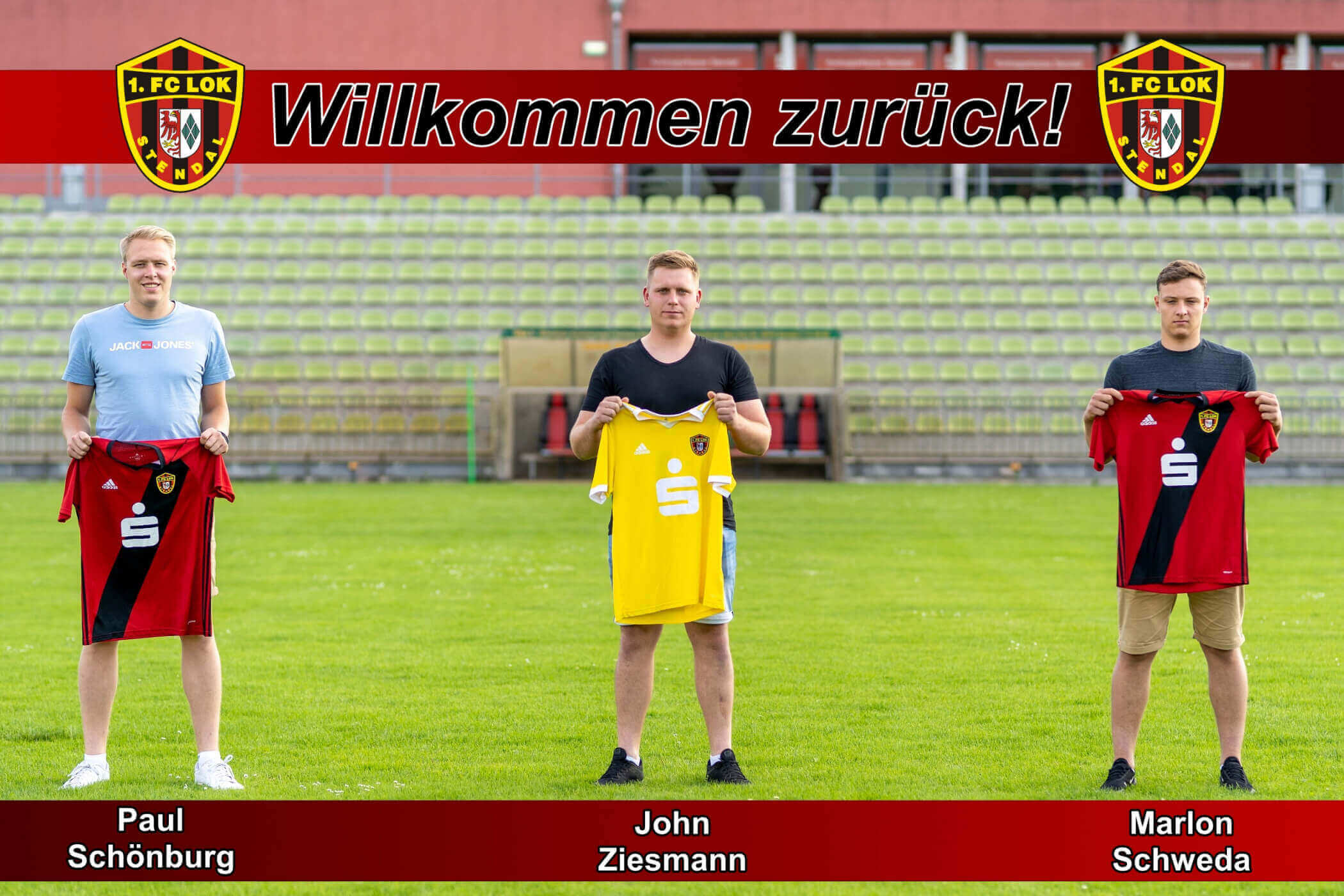 Drei Neuzugänge mit Lok-Erfahrung - 1. FC Lok Stendal