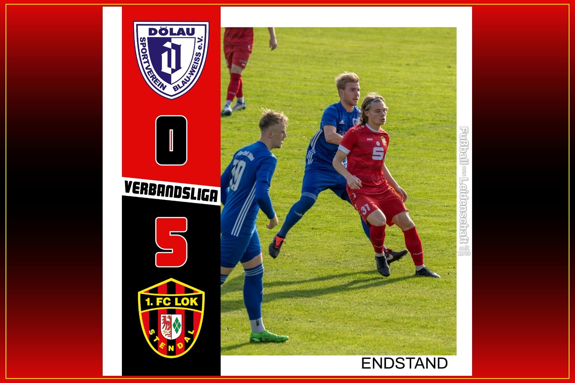 #ErsteMänner ► 31. Spieltag VL - 1. FC Lok Stendal