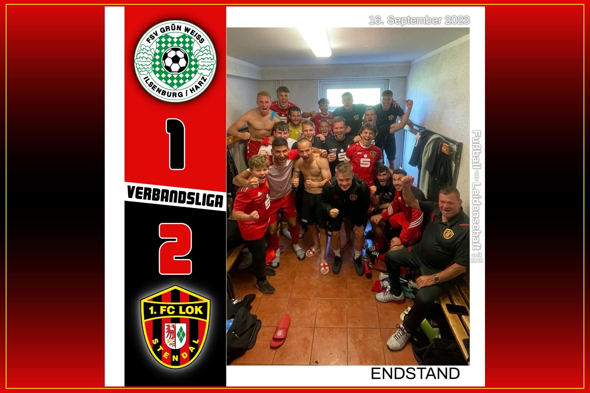 #ErsteMänner ► 7. Spieltag 23/24 - 1. FC Lok Stendal