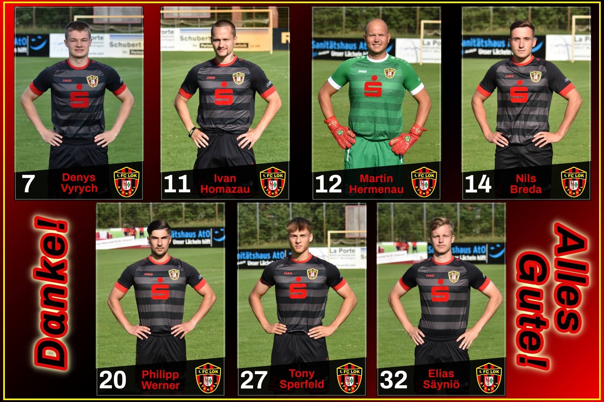 #ErsteMänner ► Verabschiedungen - 1. FC Lok Stendal