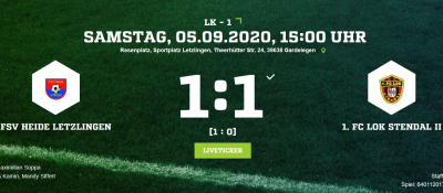 Landesklasse 1 ► 3. Spieltag