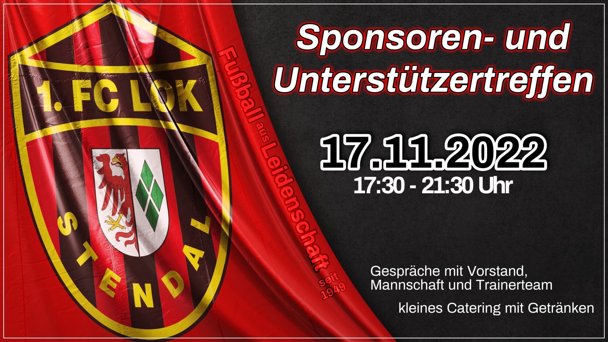 #Verein ► 2. Sponsoren- und Unterstützertreffen 2022 - 1. FC Lok Stendal