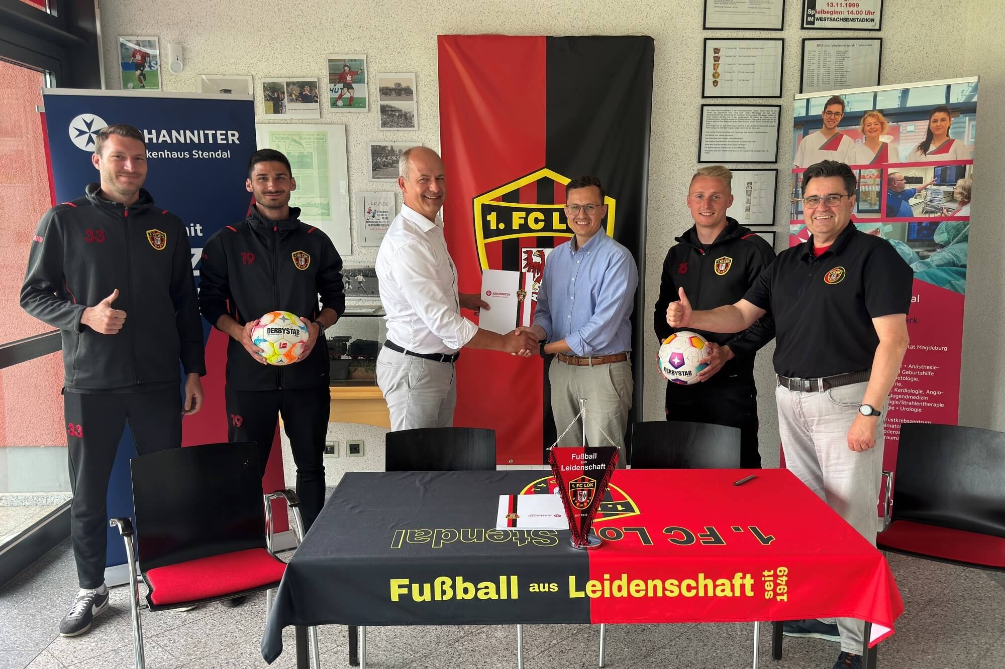 #Verein ► Fortführung Partnerschaft - 1. FC Lok Stendal