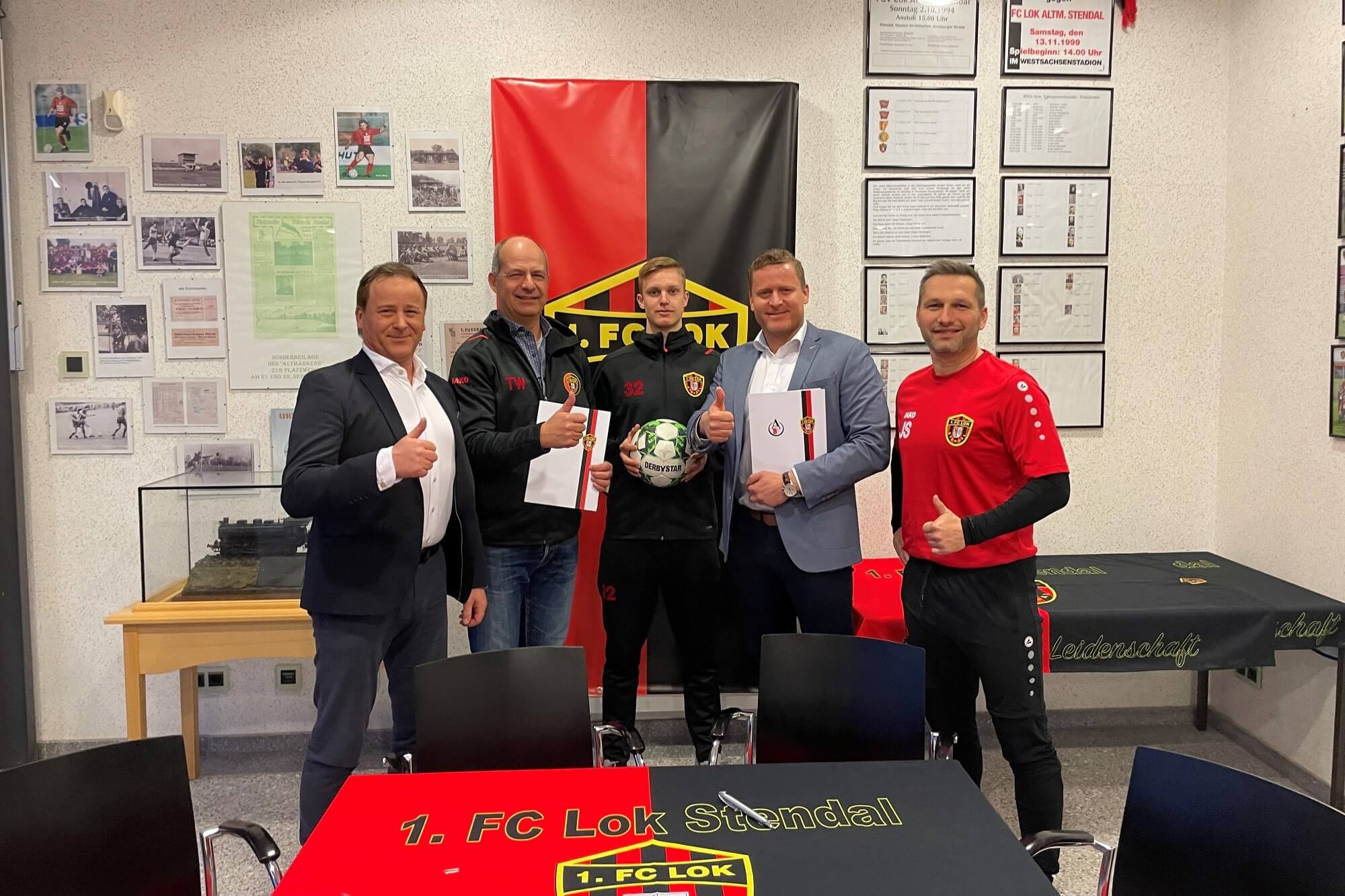 #VereinsNews ► Neue Unterstützung - 1. FC Lok Stendal