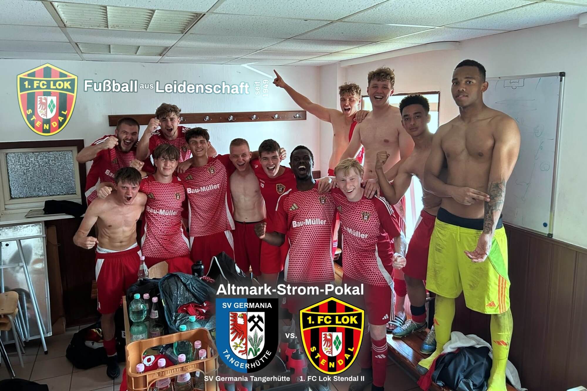 #ZweiteMänner ► 2. Runde Kreispokal - 1. FC Lok Stendal